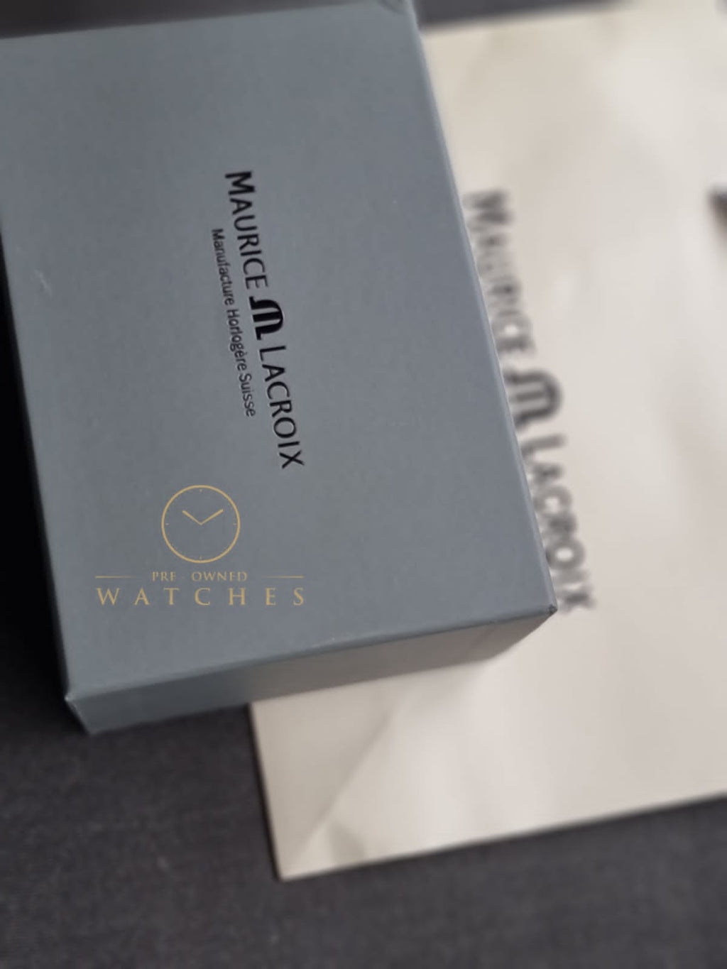 Maurice Lacroix Aikon Silver Stainless Steel Grey Dial Chronograph Quartz Watch for Gents – AI1018-SS002-330-1