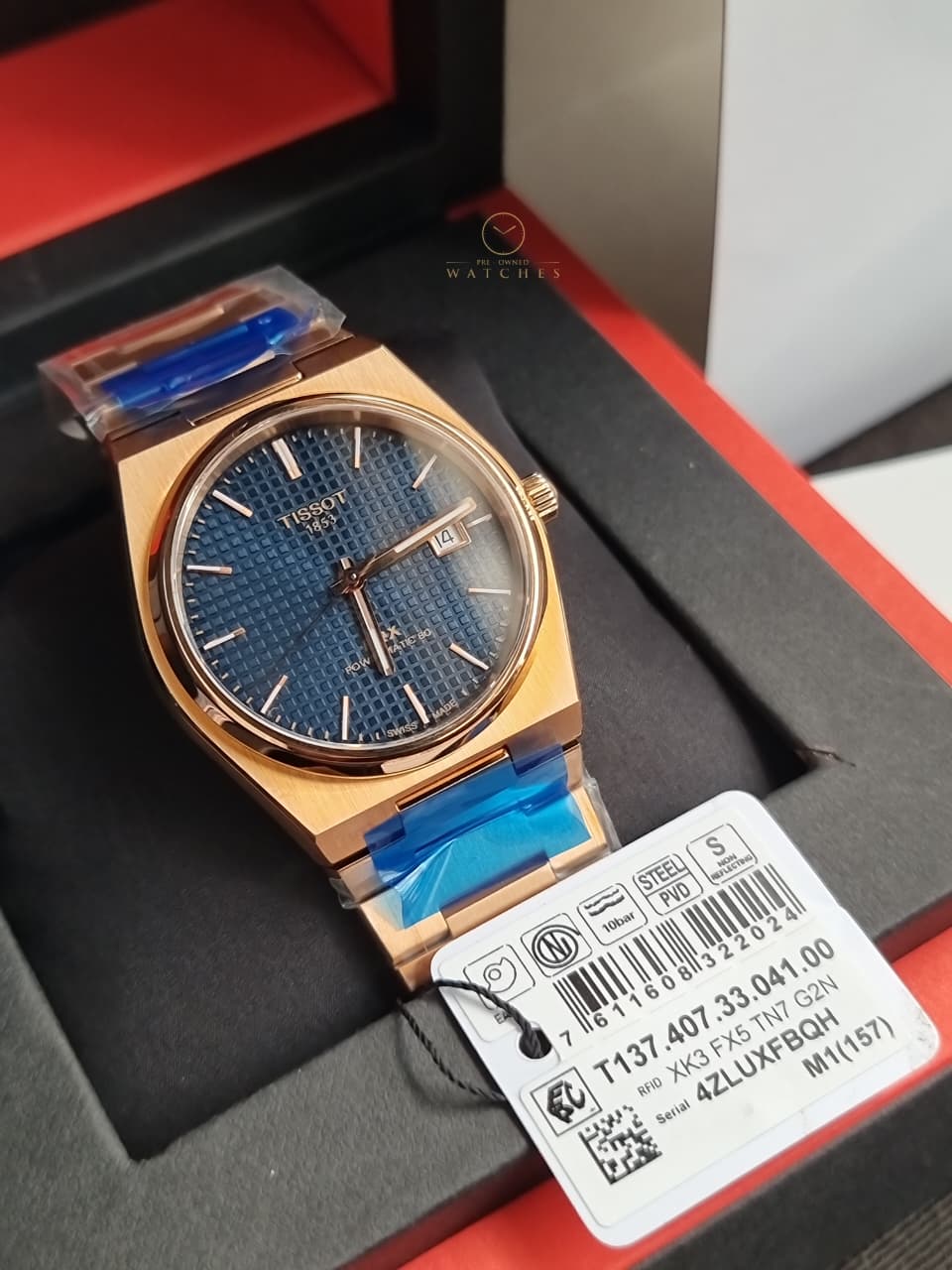 Tissot PRX Rose Gold Automatic T137.407.33.041.00 40mm