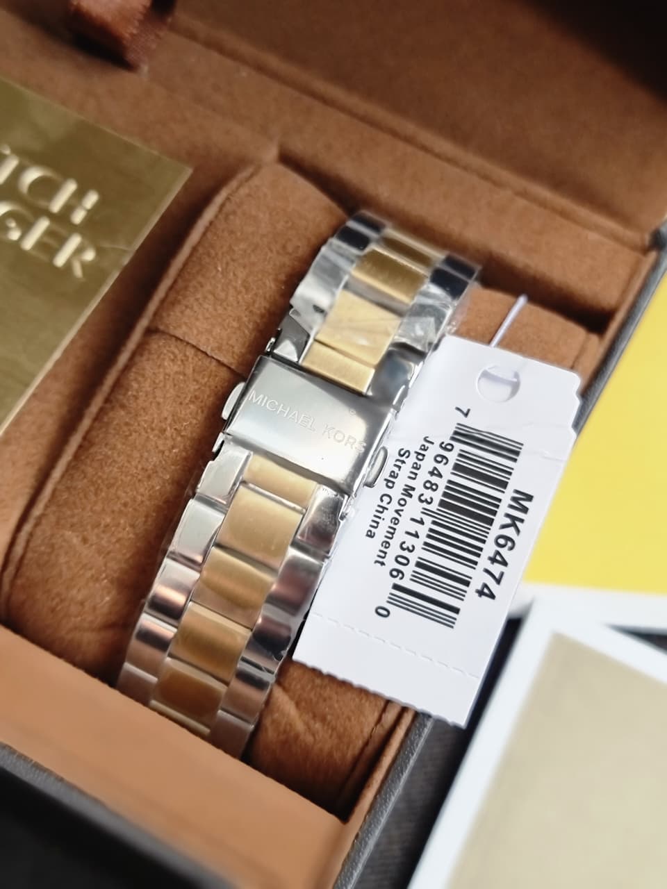 MICHAEL KORS Ritz Chronograph Crystal White Dial Ladies Watch MK6474