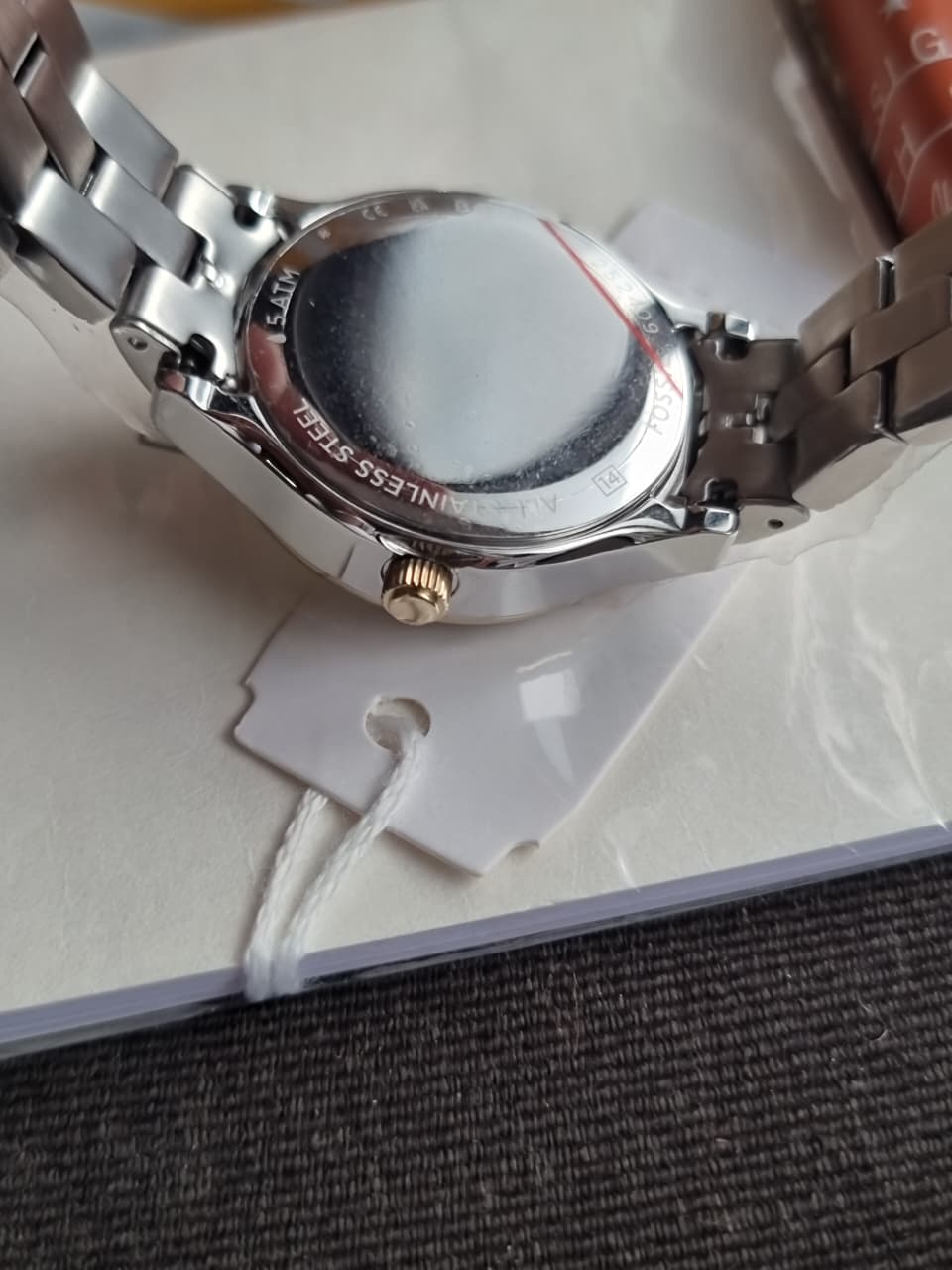 Fossil Modern Sophisticate Quartz Crystal Silver Dial Ladies Watch
BQ1574