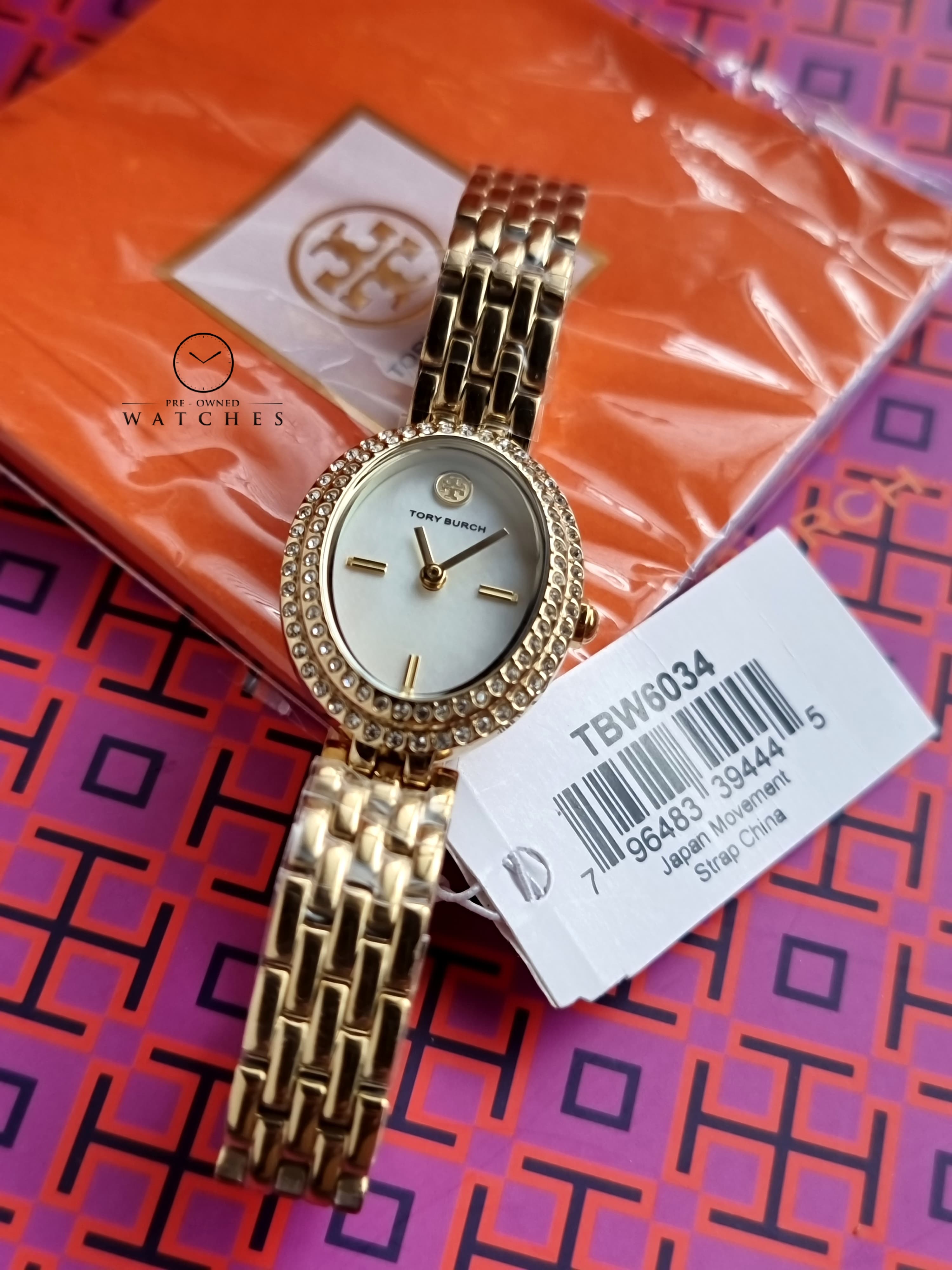 Tory Burch TBW6034 Gold Steel Women's Watch