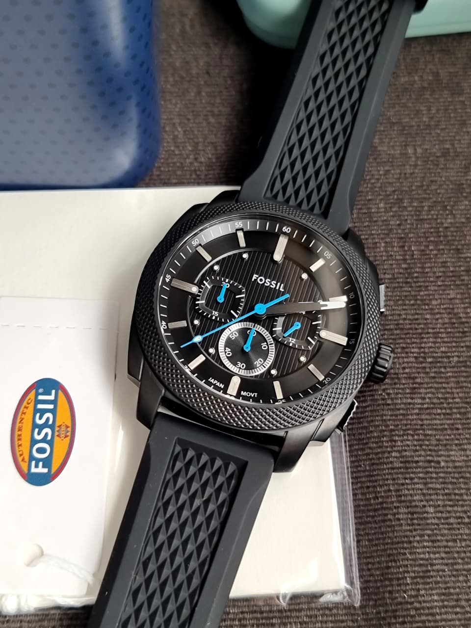Fossil Machine Black 44mm Quartz Men’s Watch FS6099