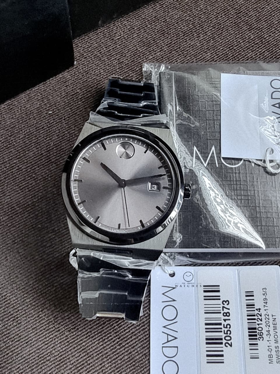 Movado 
BOLD Quest Quartz Black Dial Men's Watch
 3601224
