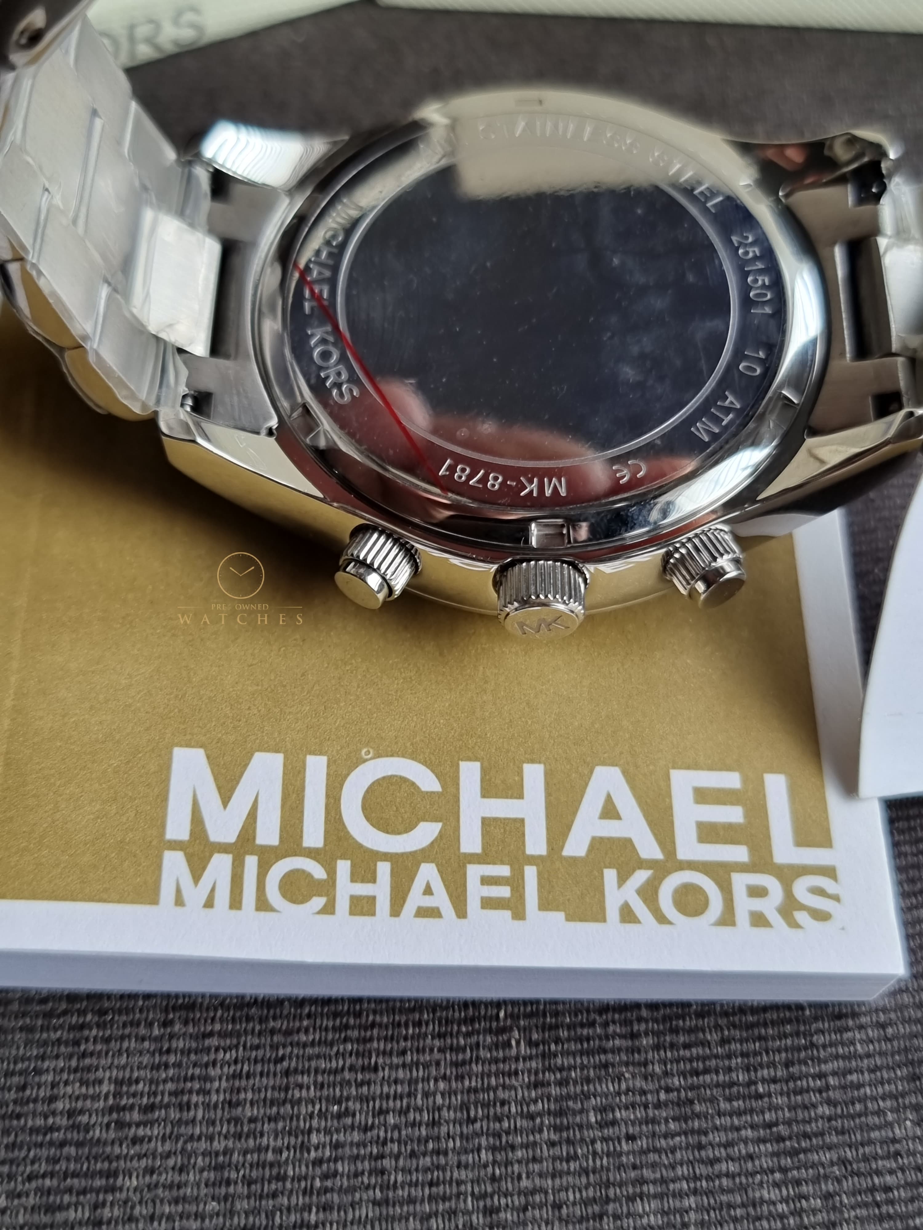Michael Kors LAYTON MK8781 Mens Chronograph Watch