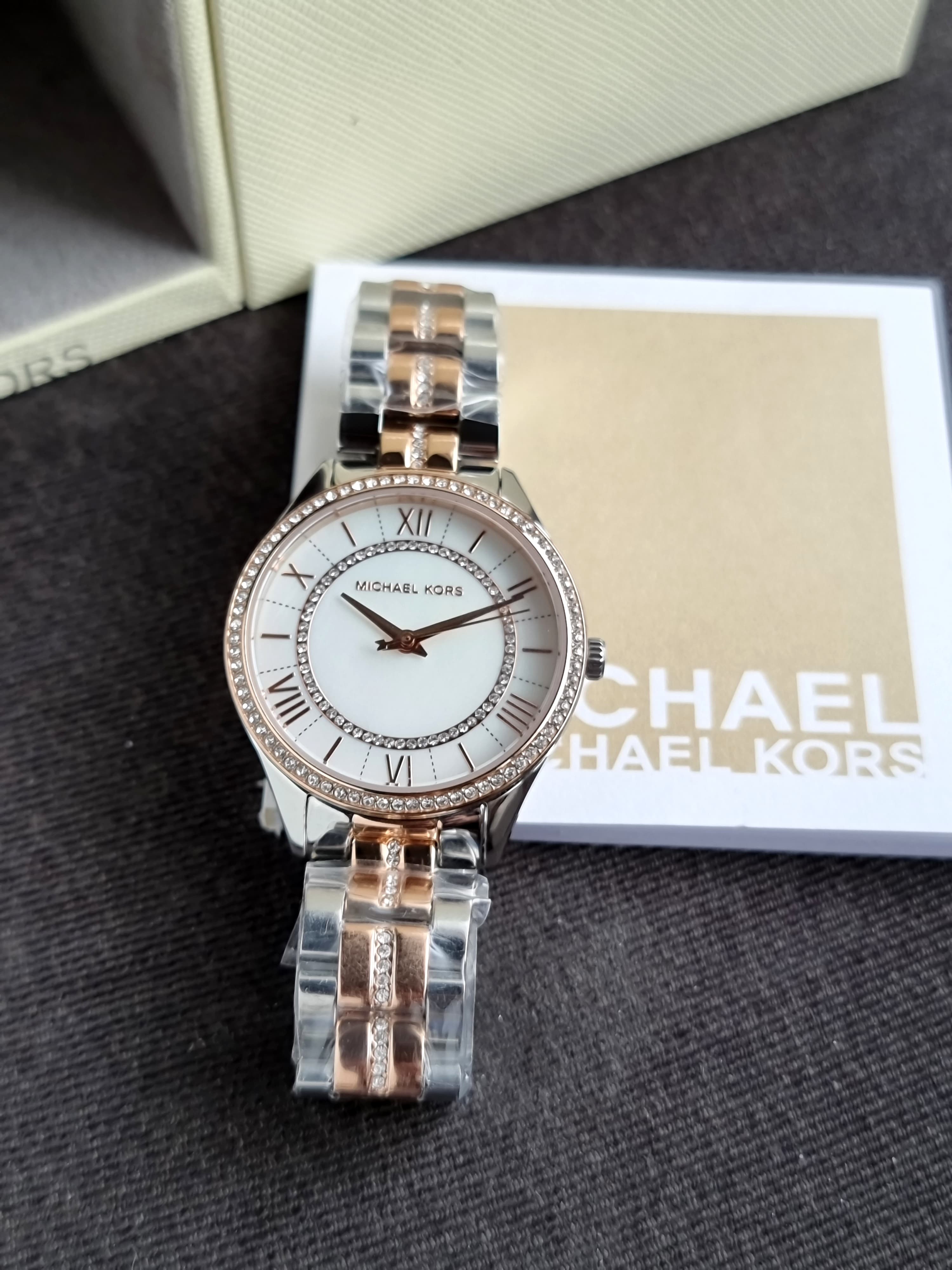 Michael Kors Lauryn Stainless Steel Women’s White Dial Women’s Watch MK3979