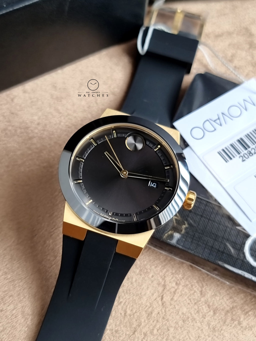 Movado Bold Fusion Quartz Black 42mm Dial Men's Watch 3600850