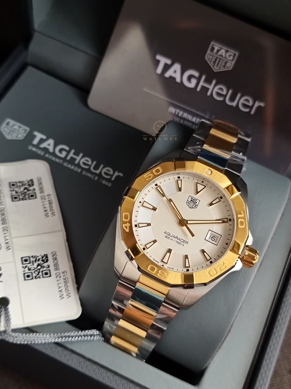 TAG Heuer Aquaracer Quartz, 41 mm, Steel and Gold WAY1120.BB0930
