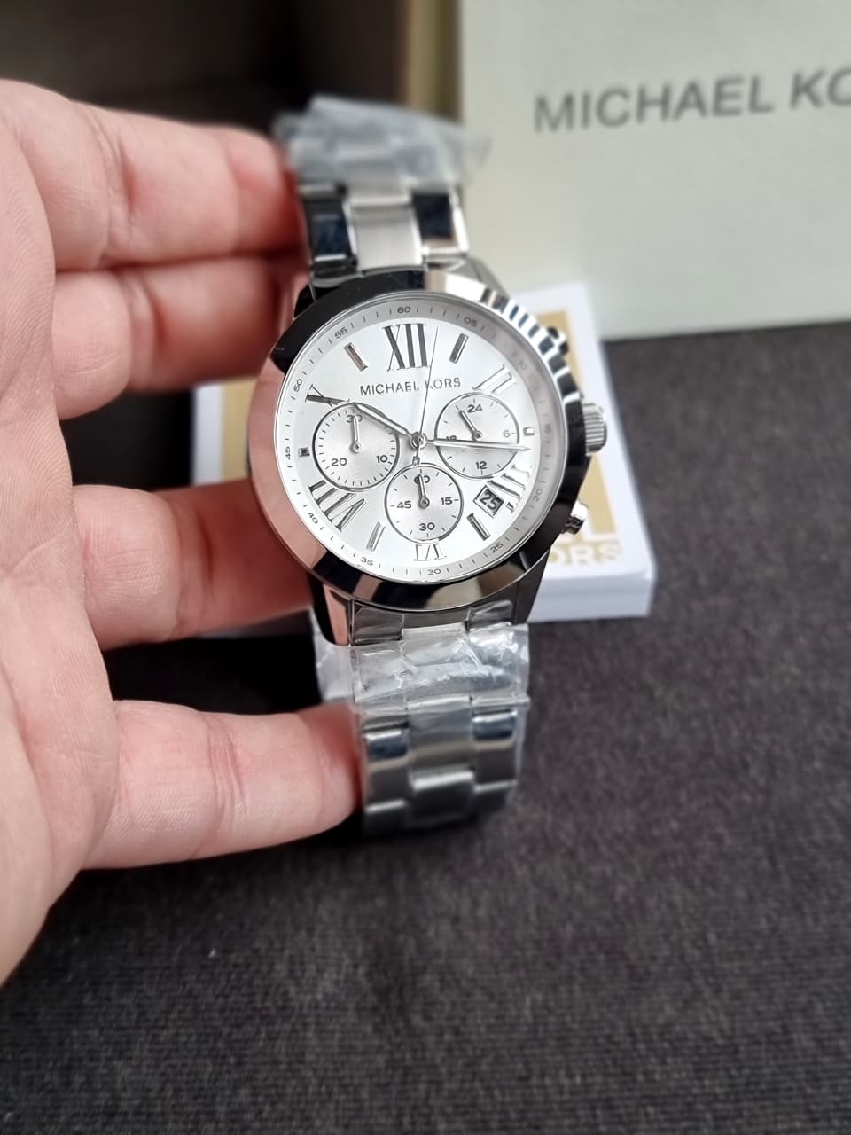 Michael Kors Brynn Silver Stainless Steel Women's Watch - MK6731