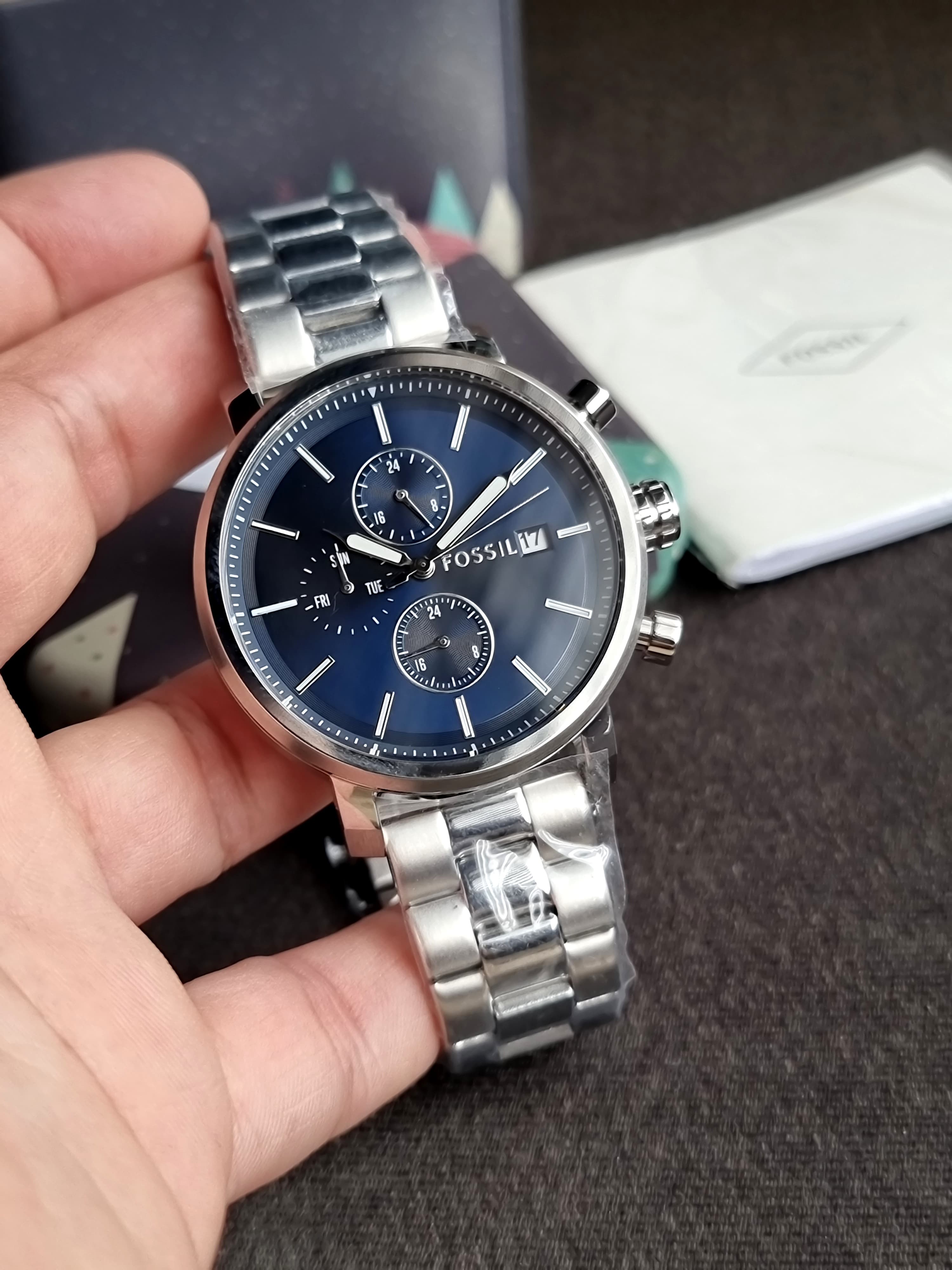 Fossil Rhett Multifunction Stainless Steel Watch BQ2872