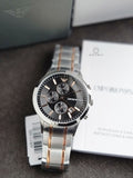 Emporio Armani Men’s Analogue Quartz Stainless Steel Black Dial 43mm Watch AR11165