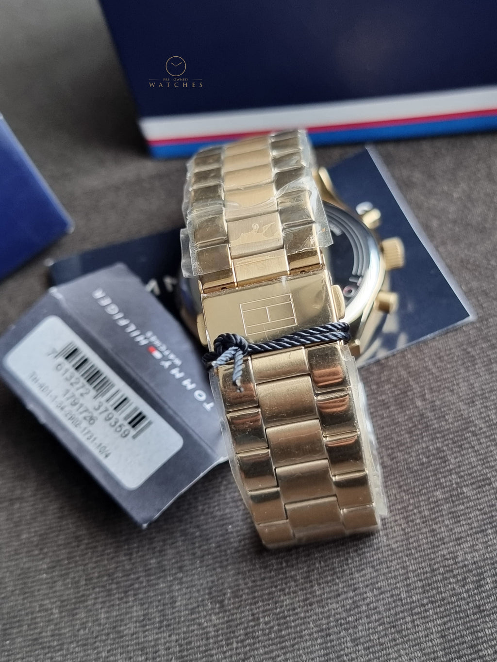 Tommy Hilfiger 1791726 Bennett Gold Plated 44mm Dial Stainless Steel Watch