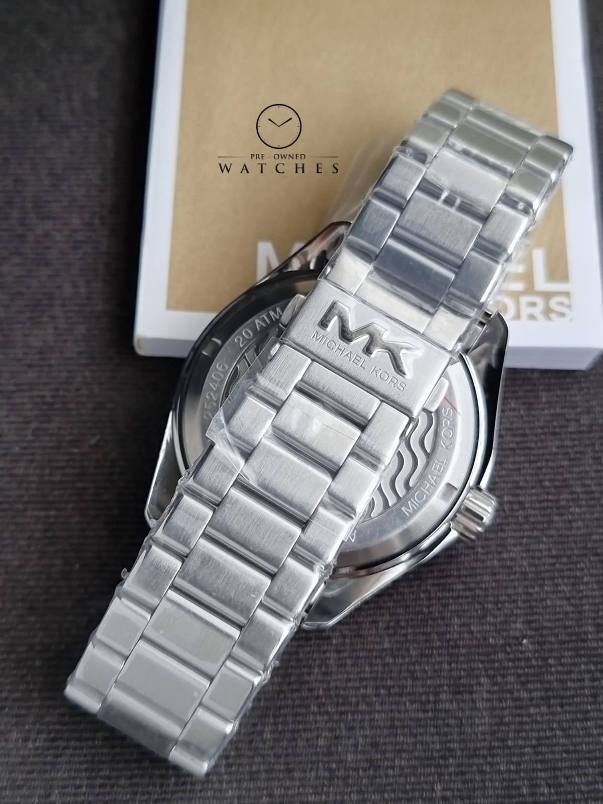 Michael Kors Maritime Blue Dial Stainless Steel Strap Men’s Watch MK9160