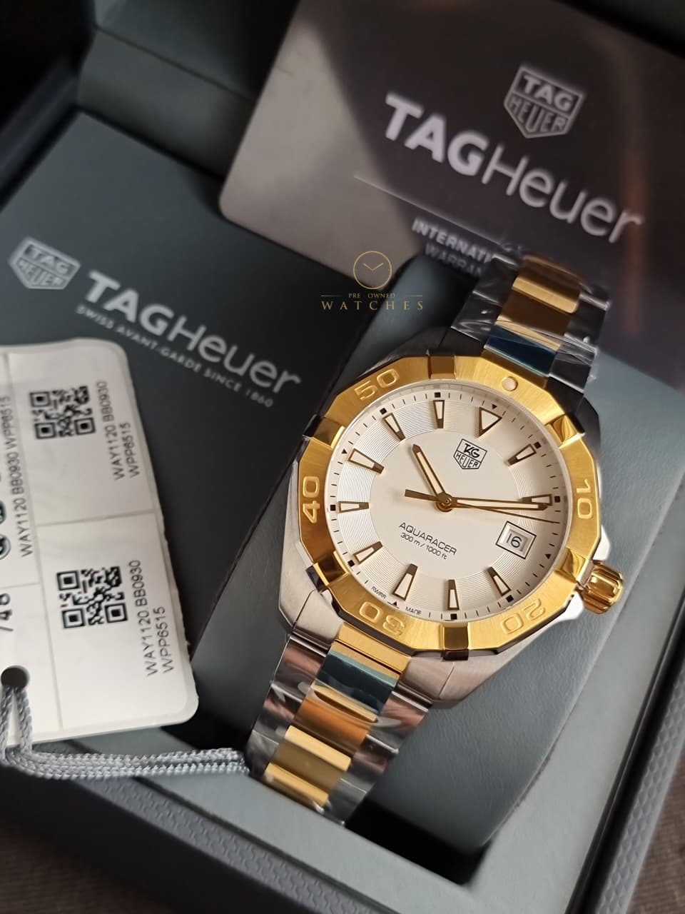 TAG Heuer Aquaracer Quartz, 41 mm, Steel and Gold WAY1120.BB0930