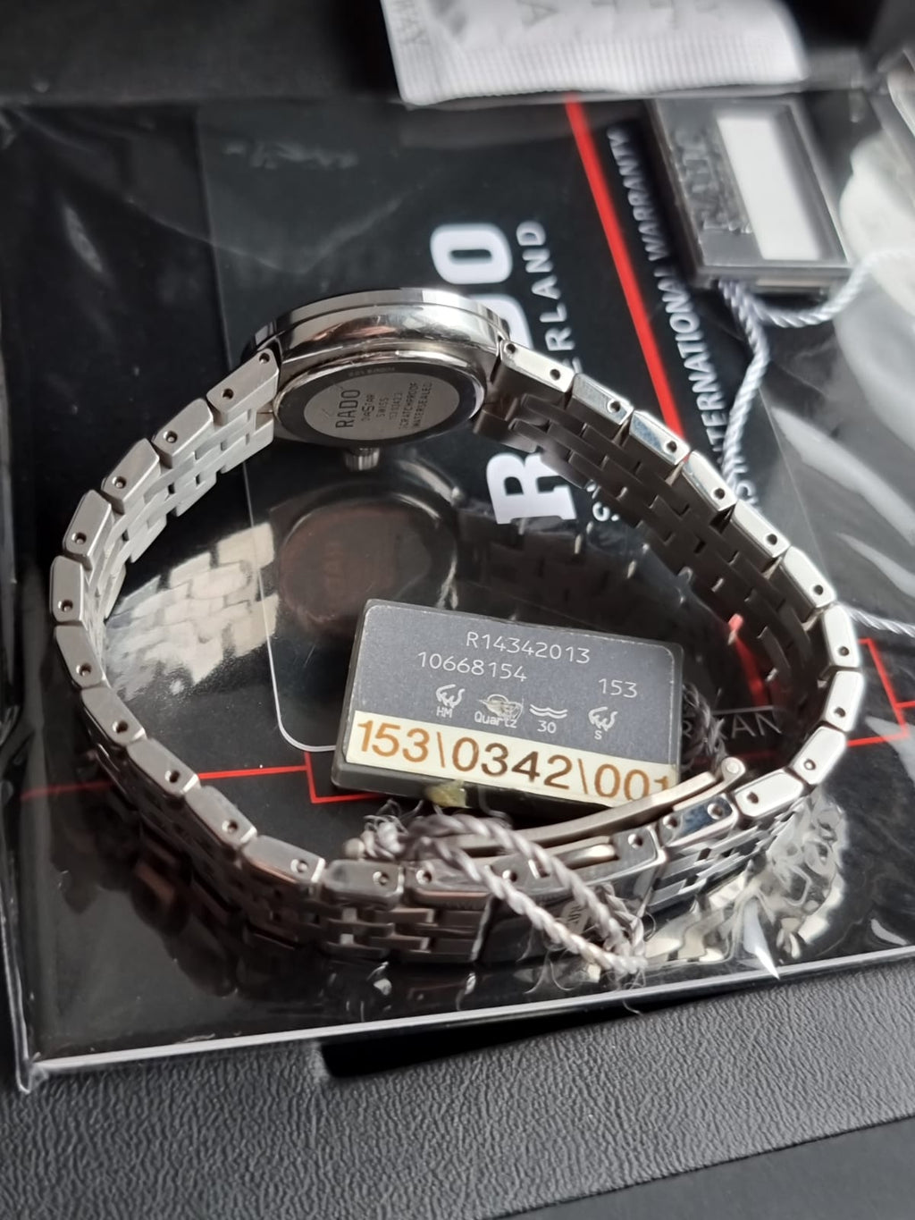 Rado Diastar White Dial Ladies Watch
R14342013
(Preowned)