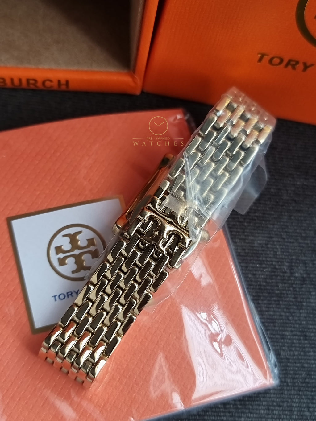 Tory Burch Women's Eleanor Mini Stainless Steel Bracelet Watch TBW1085