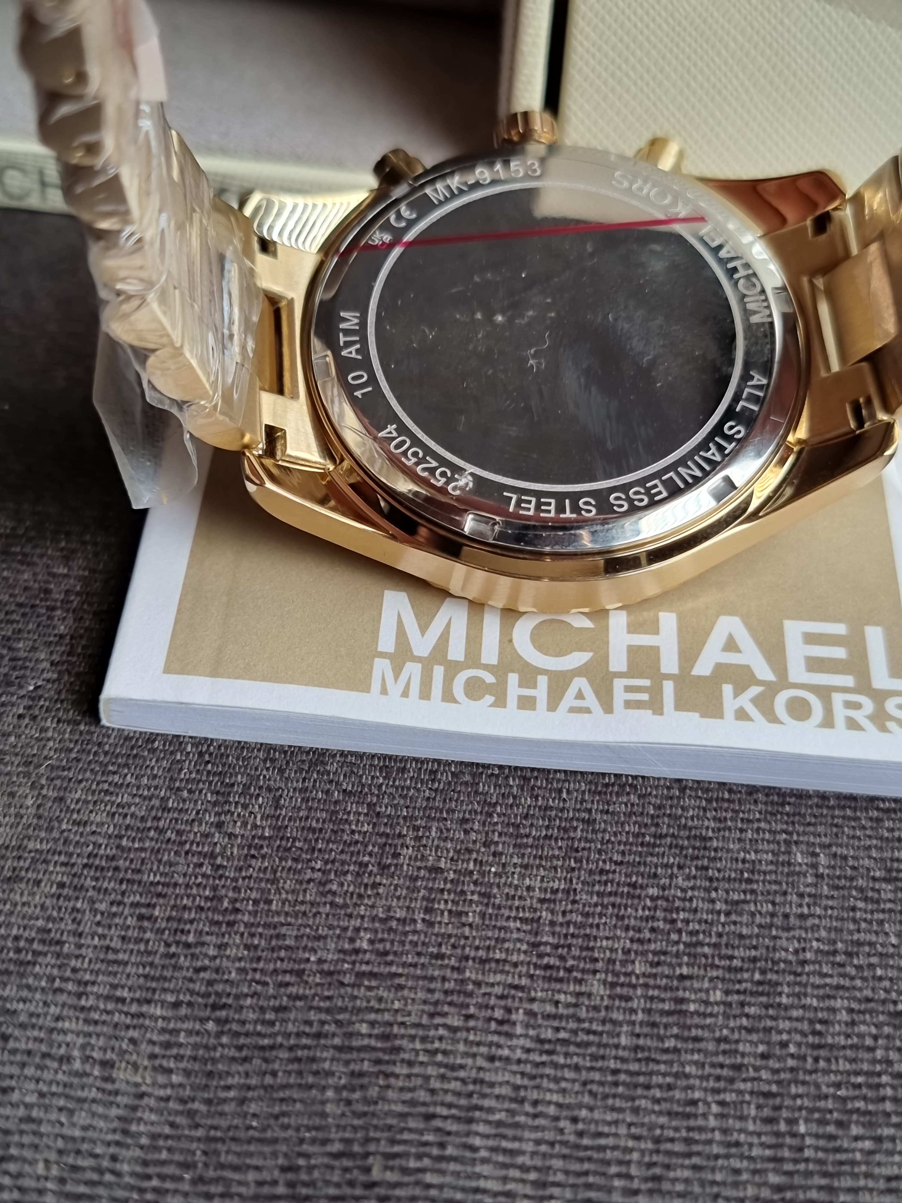 Michael Kors Lexington Chronograph Quartz Blue Dial Men's Watch
MK9153