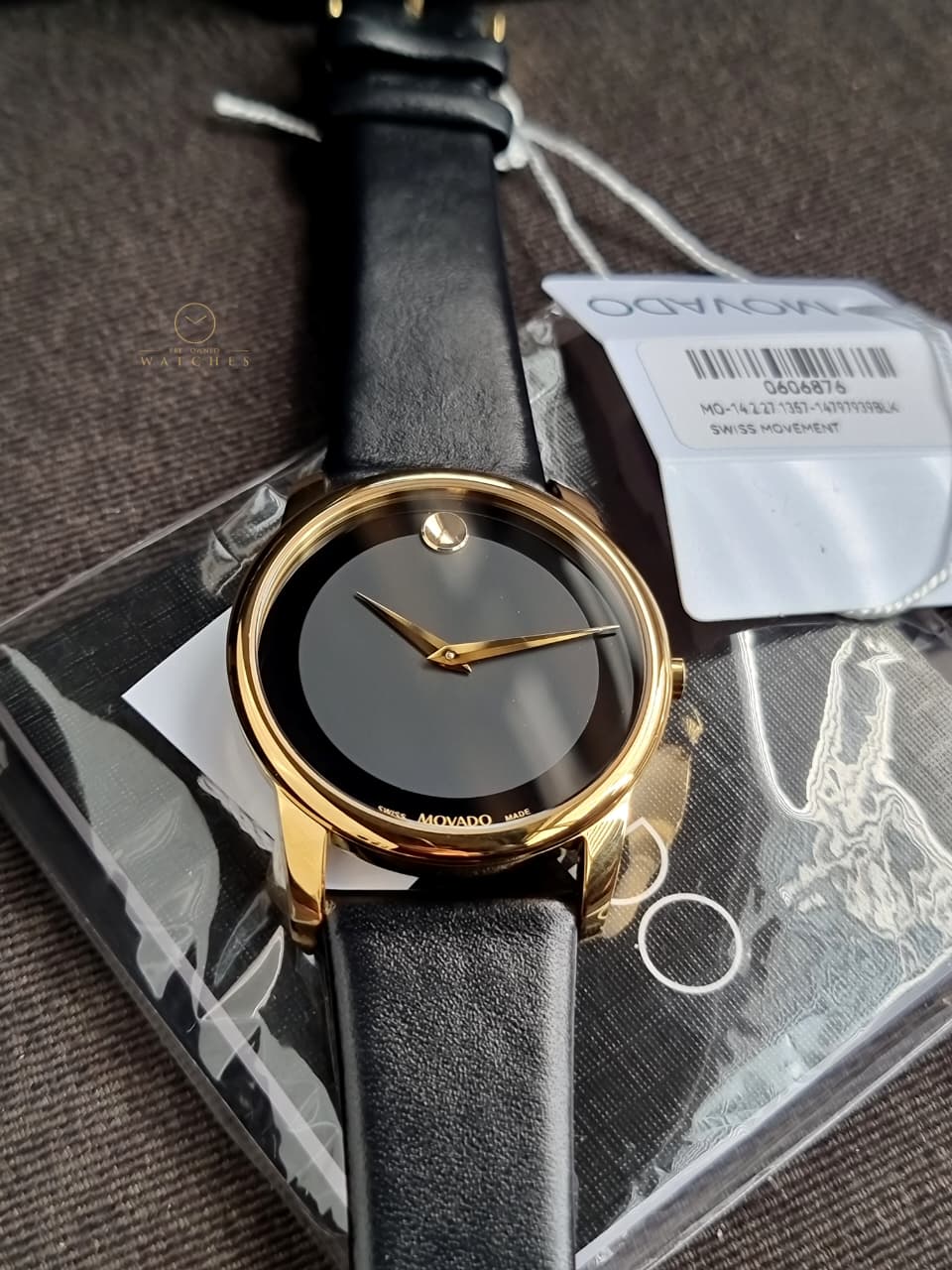 Movado
Museum Black Dial Leather Men's Watch
0606876
