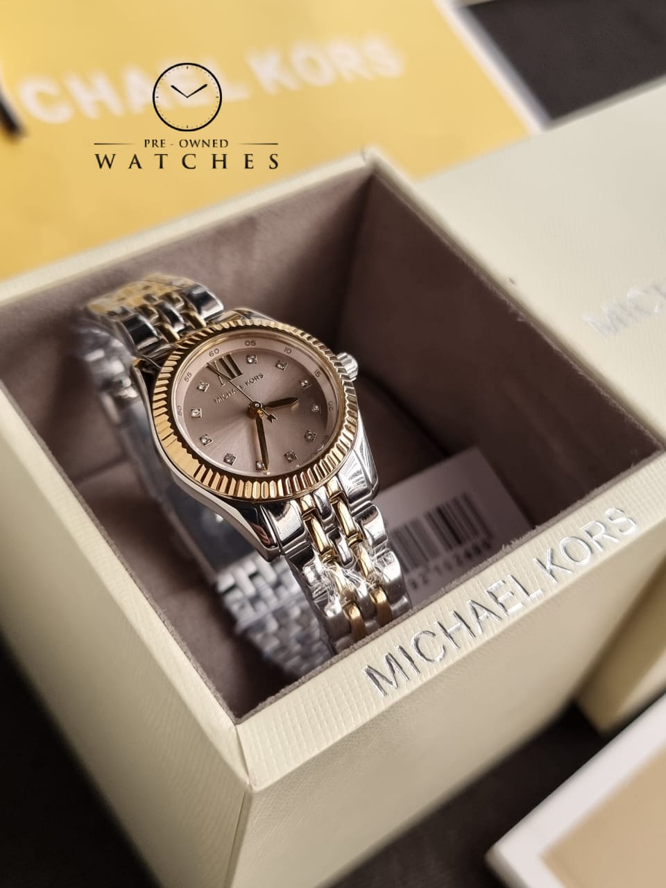 Michael Kors MK4815 Lexington Two Tone Stainless Steel Women's Watch