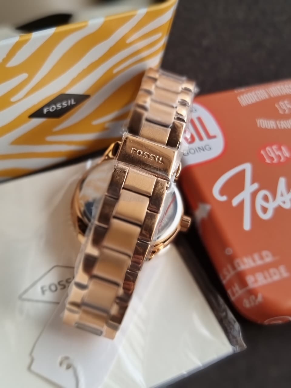 Fossil Dayle Women's Three-Hand Two-Tone Stainless Steel Watch - BQ3886