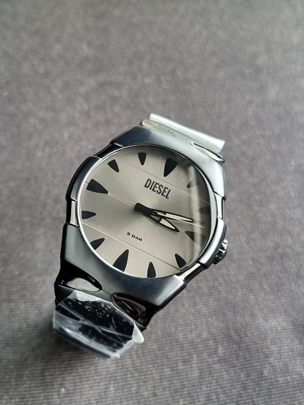 Diesel D-Sruptor Three-Hand DZ2213 Black Stainless Steel Watch