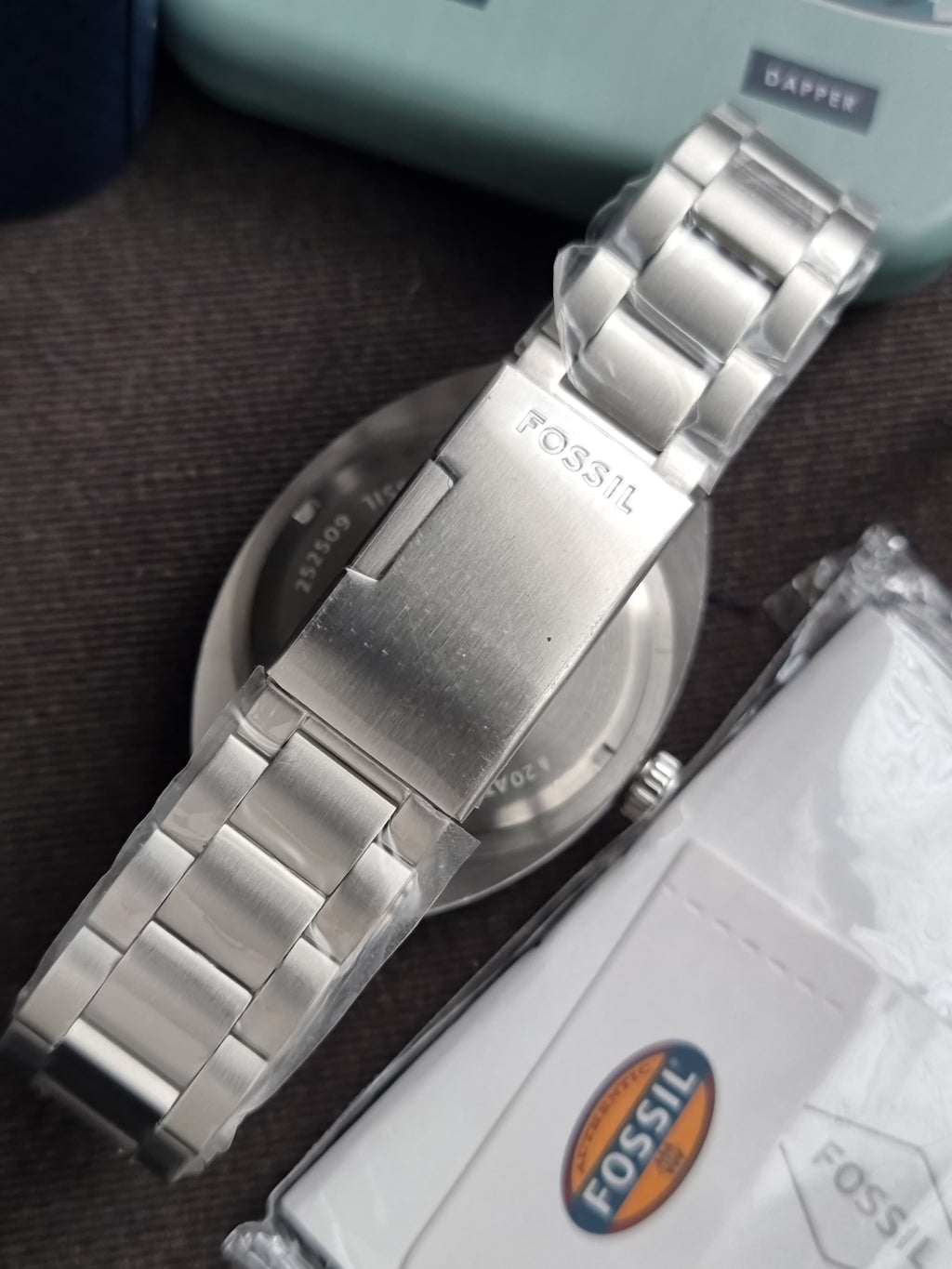 Fossil Breaker Quartz White 44mm Dial Men's Watch FS6063 (Without Tag)