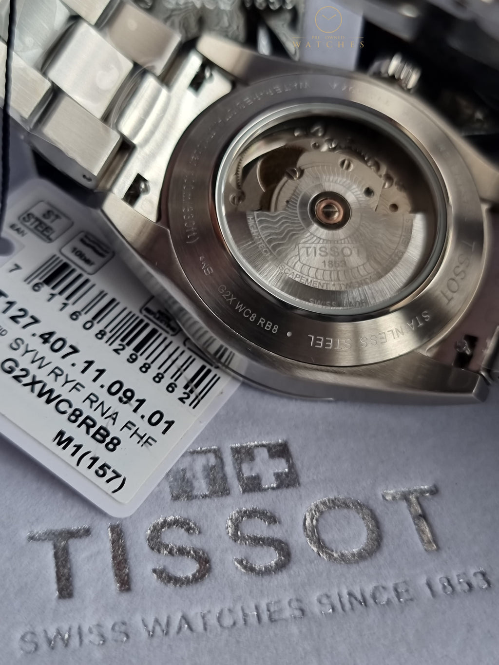 Tissot Gentleman Powermatic 80 Silicum Men's Watch
T127.407.11.091.01