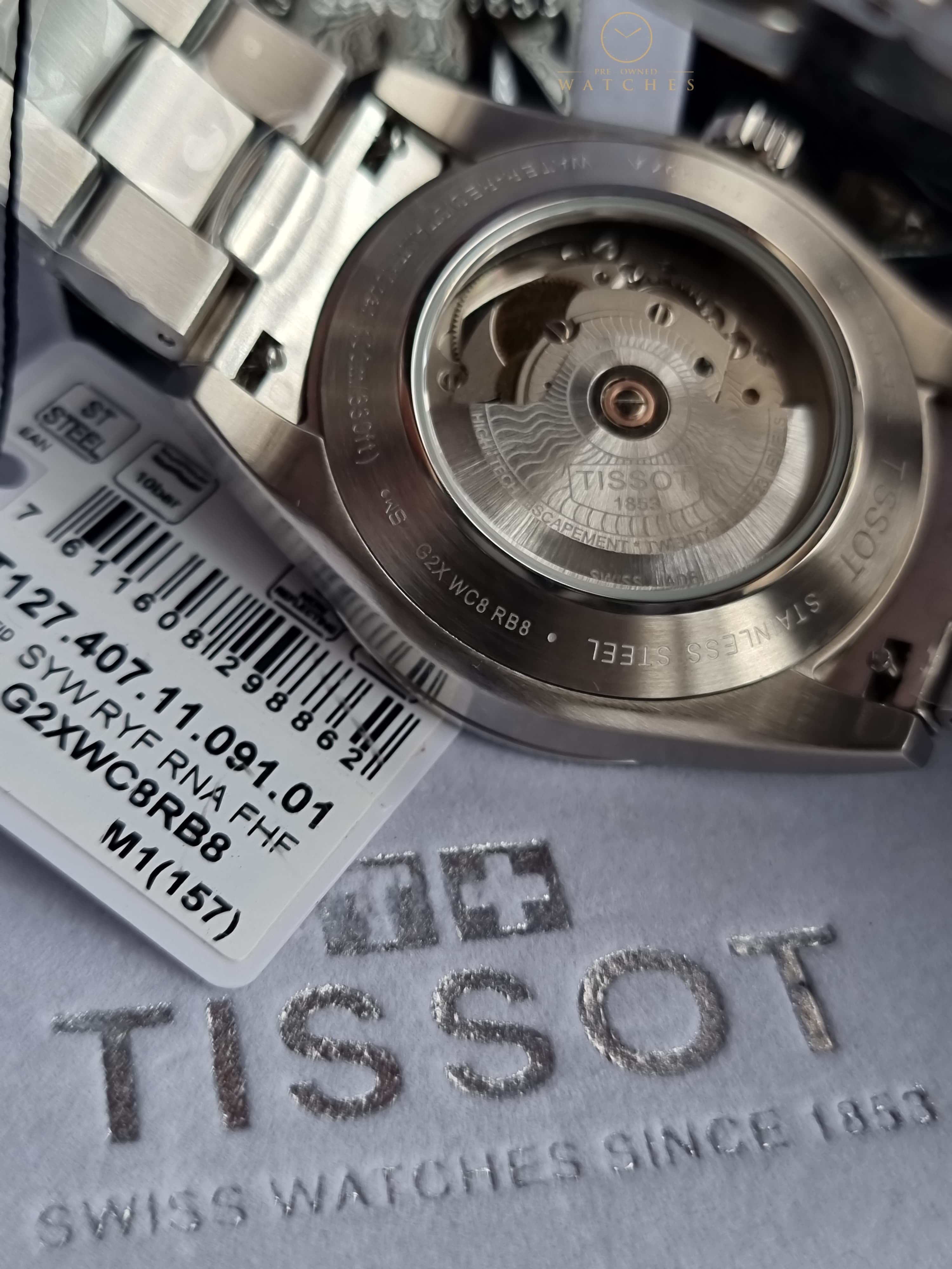 Tissot Gentleman Powermatic 80 Silicum Men's Watch
T127.407.11.091.01