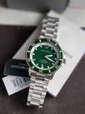 Emporio Armani Silver Tone Analogue Watch AR60080