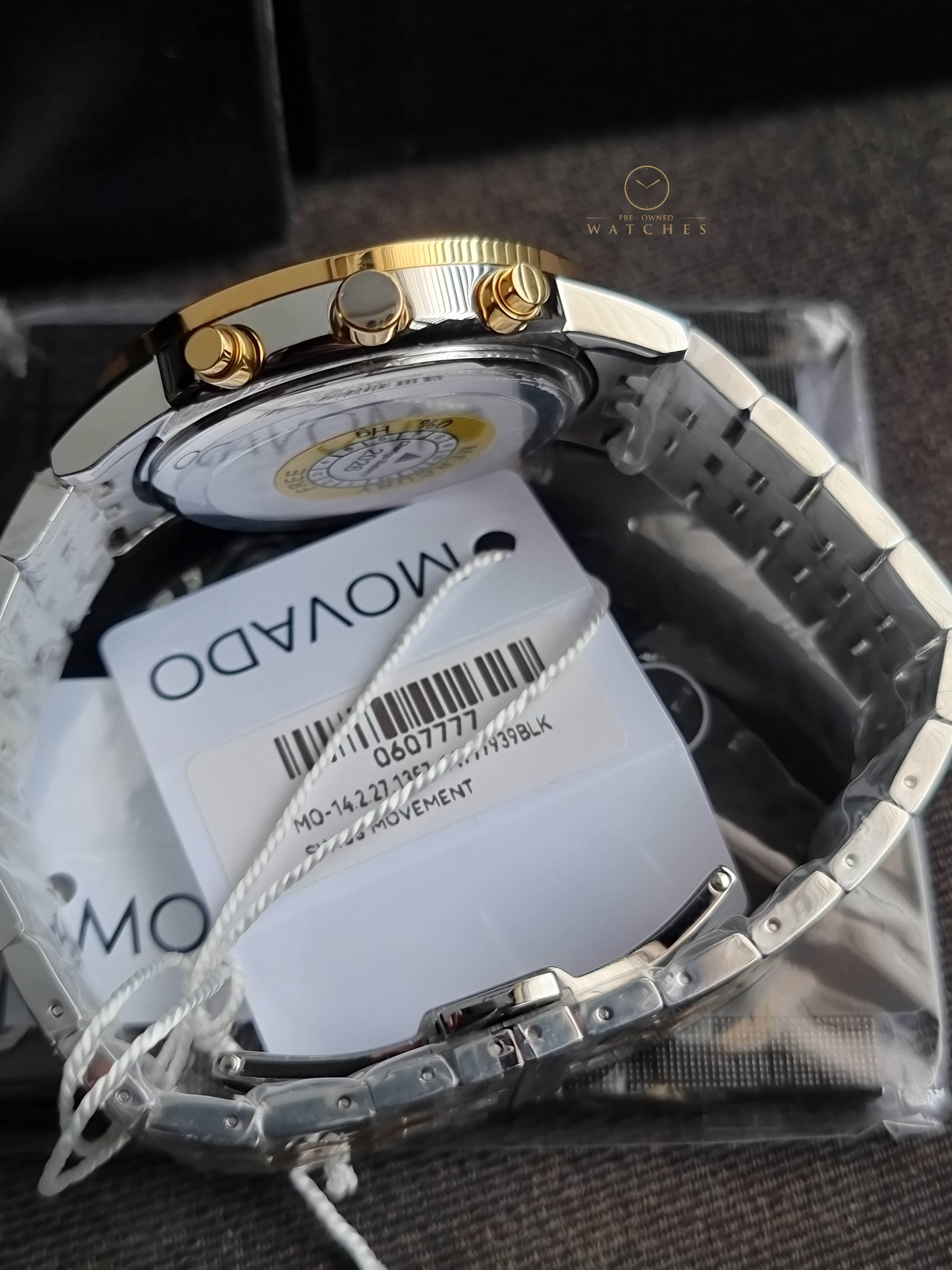 Movado Museum Classic Quartz Black Dial 42mm Men's Watch 0607777