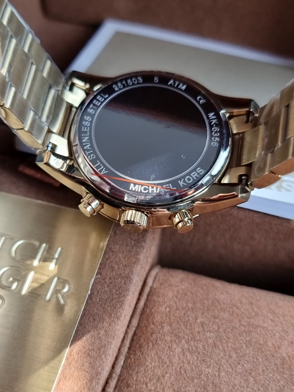 Michael Kors Women’s Quartz Stainless Steel 37mm Watch MK6356