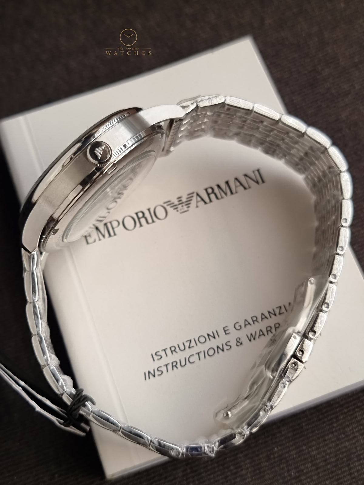 Emporio Armani Automatic Black 39mm Dial Men's Watch
AR60081