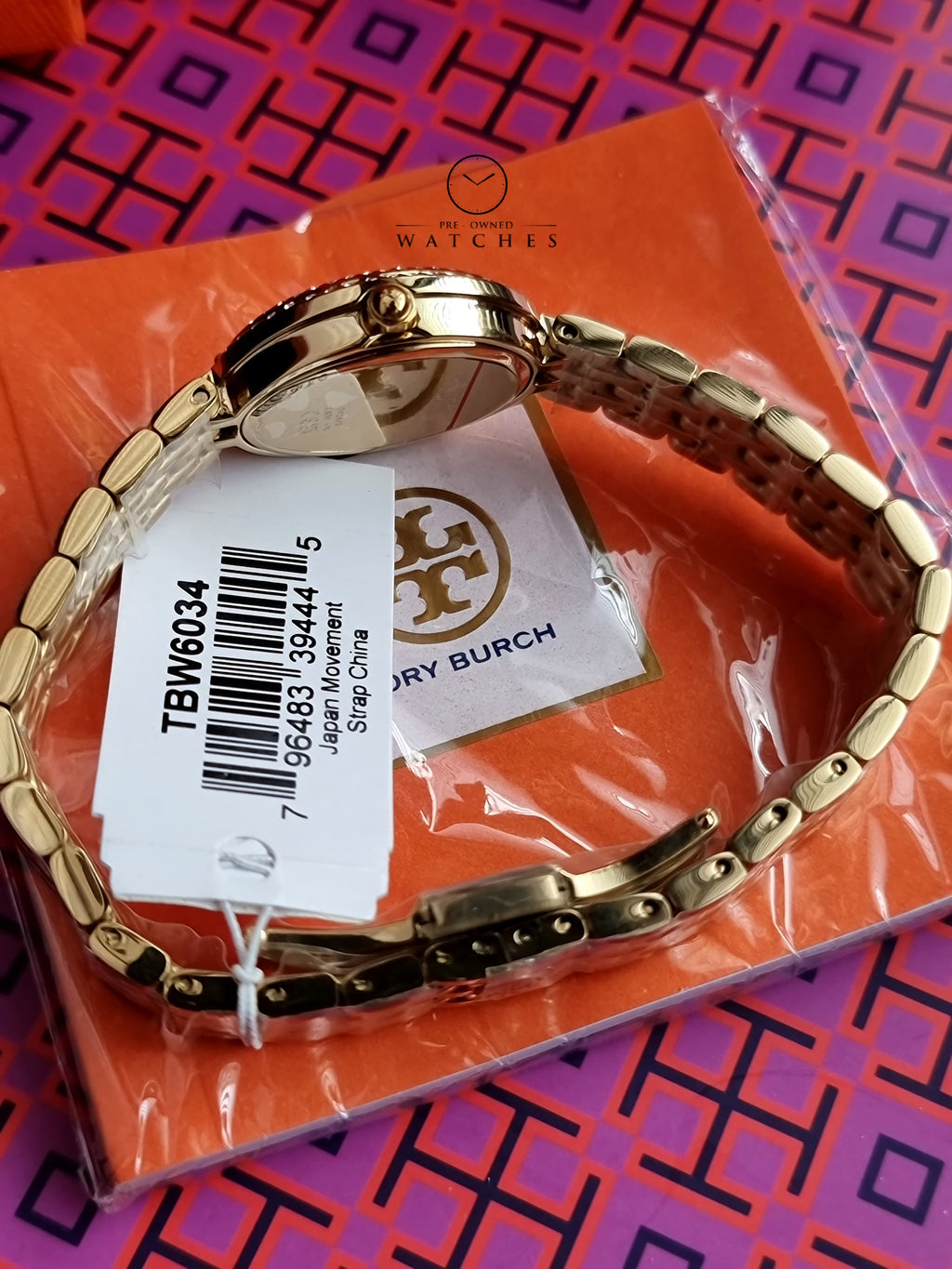 Tory Burch TBW6034 Gold Steel Women's Watch
