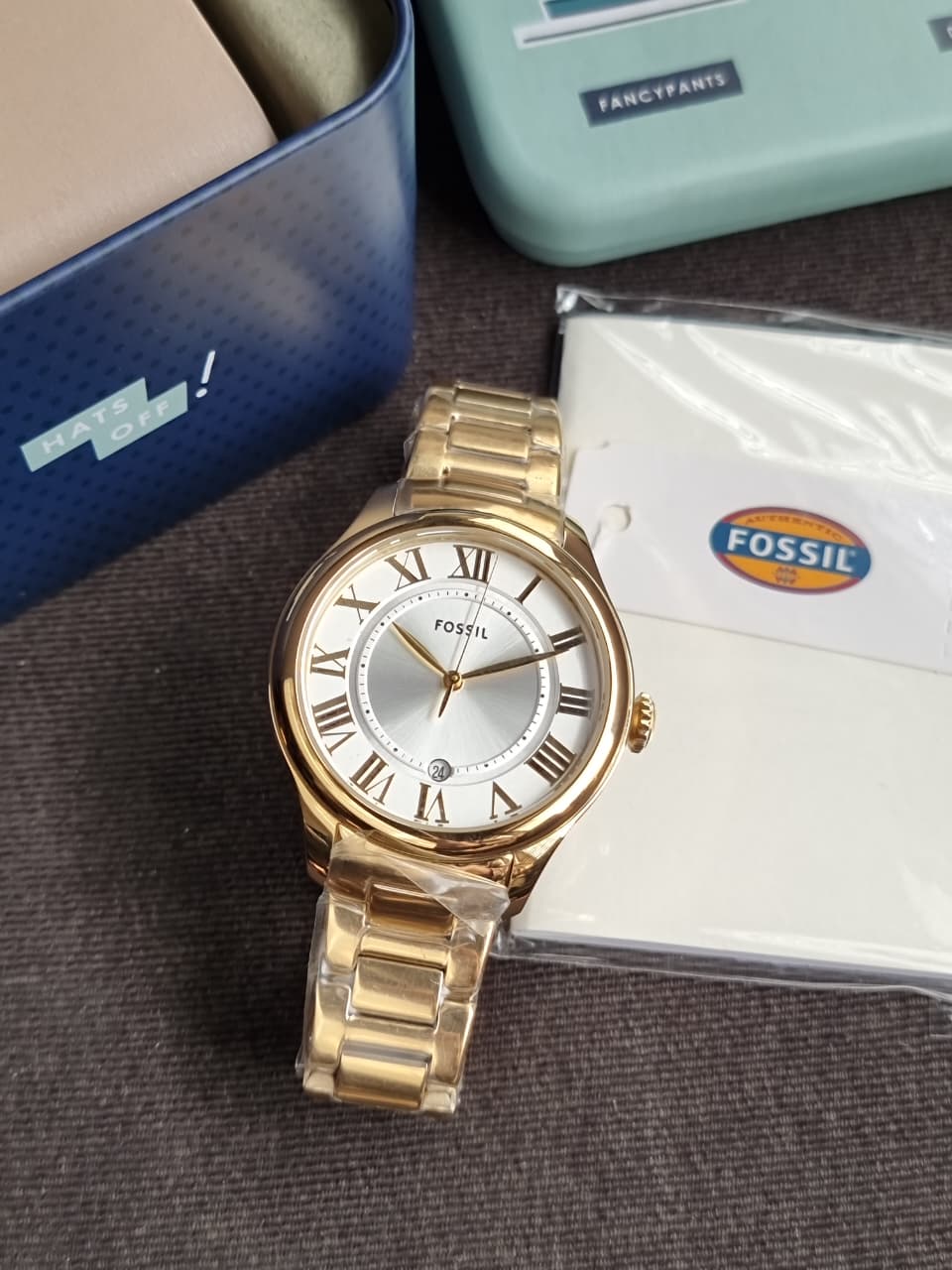 Fossil Gilmore Gold 38mm Quartz Women's Watch ES5395