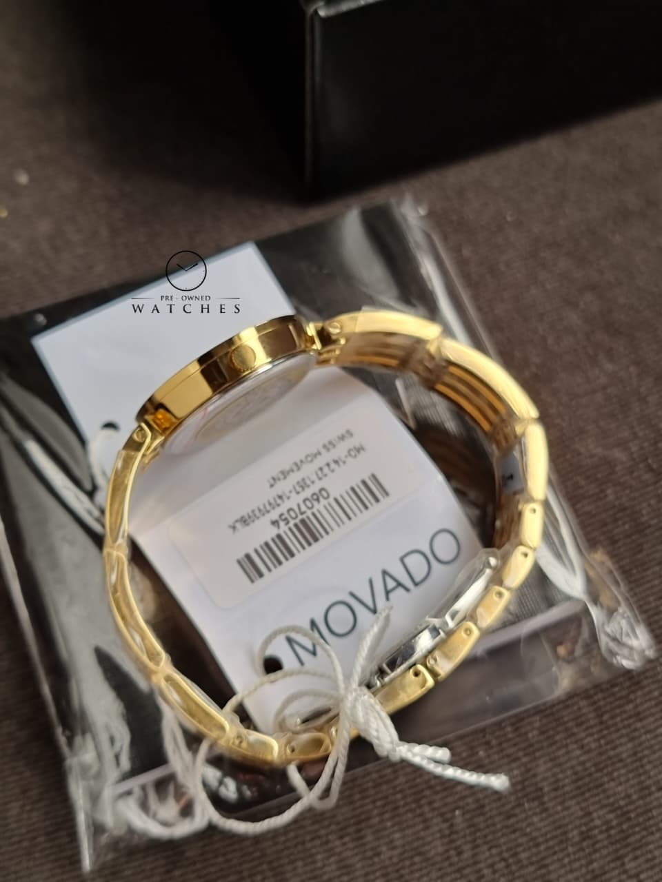 Movado Women’s Quartz Swiss Made Stainless Steel Mother of pearl Dial 28mm Watch 0607054