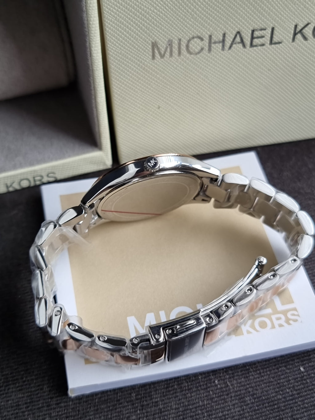 Michael Kors Lauryn Stainless Steel Women’s White Dial Women’s Watch MK3979