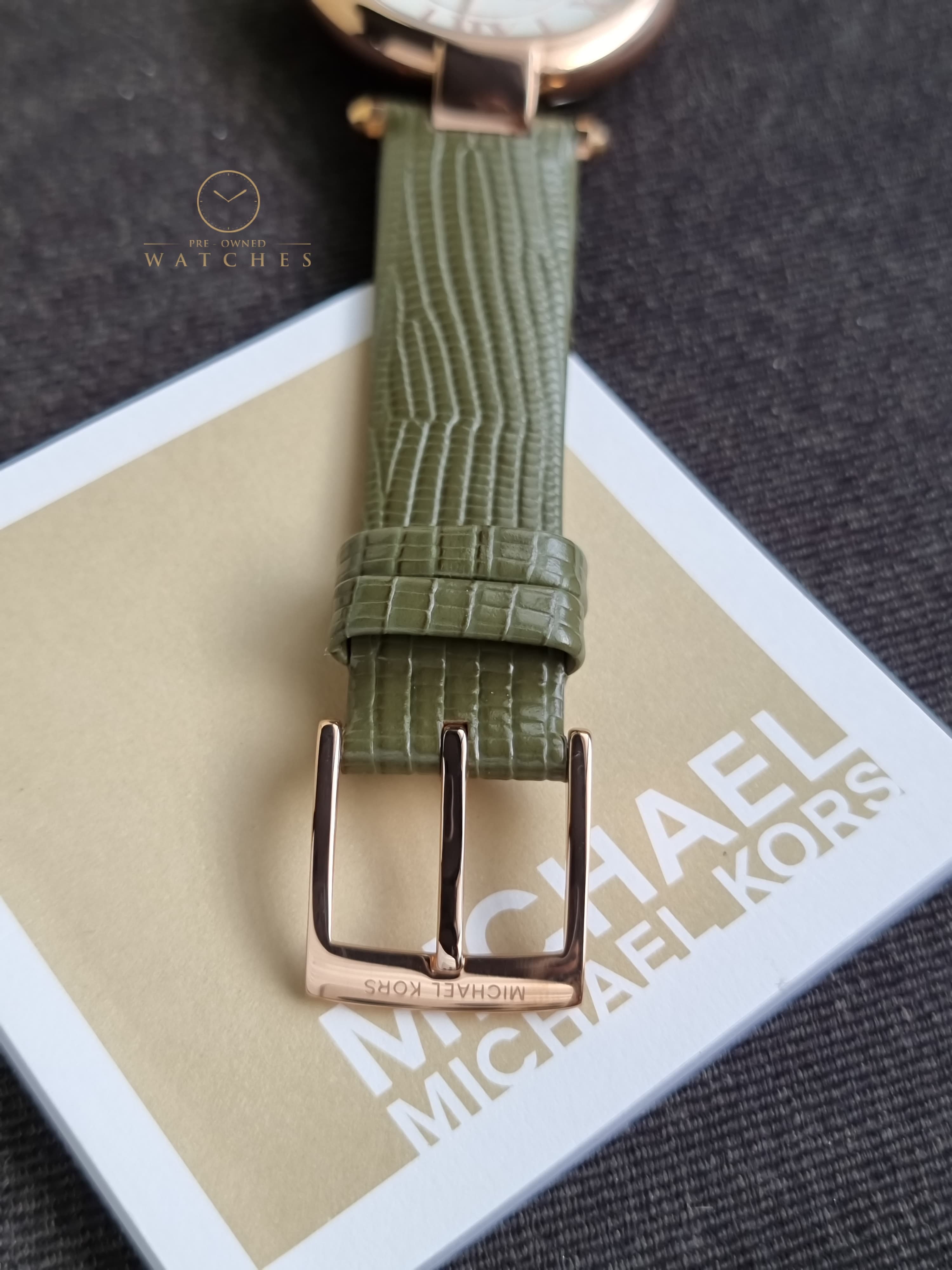 Michael Kors MK4728 Laney 38mm Women's Green Watch