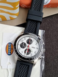 Fossil FS6087 Sport Tourer Chronograph Quartz White Dial Men's Watch