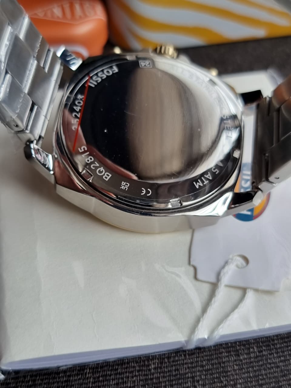 Fossil Privateer Chronograph Two-Tone Stainless Steel Watch - BQ2815