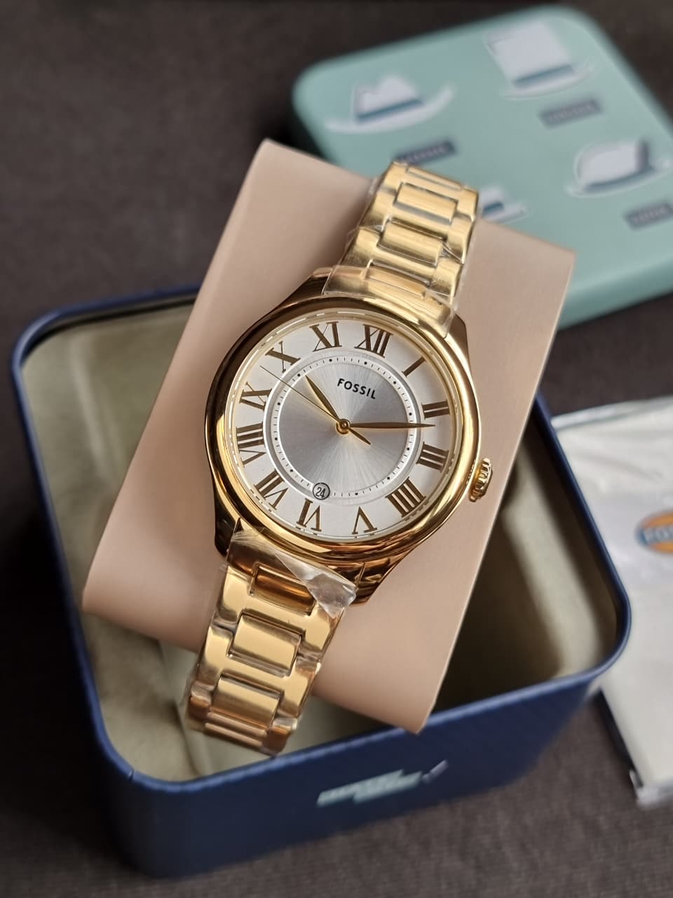 Fossil Gilmore Gold 38mm Quartz Women's Watch ES5395