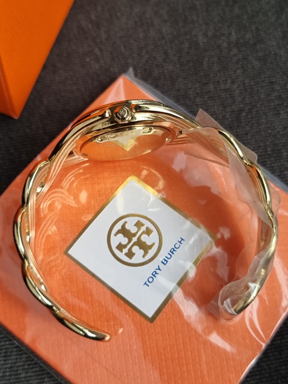 Tory Burch The Miller Braided Gold-Tone Bracelet Watch 28mm TBW6213