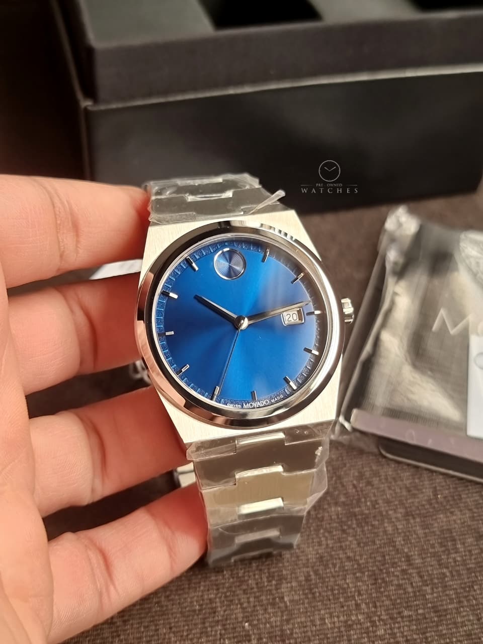 Movado 
BOLD Quest Quartz Blue Dial Men's Watch
3601221