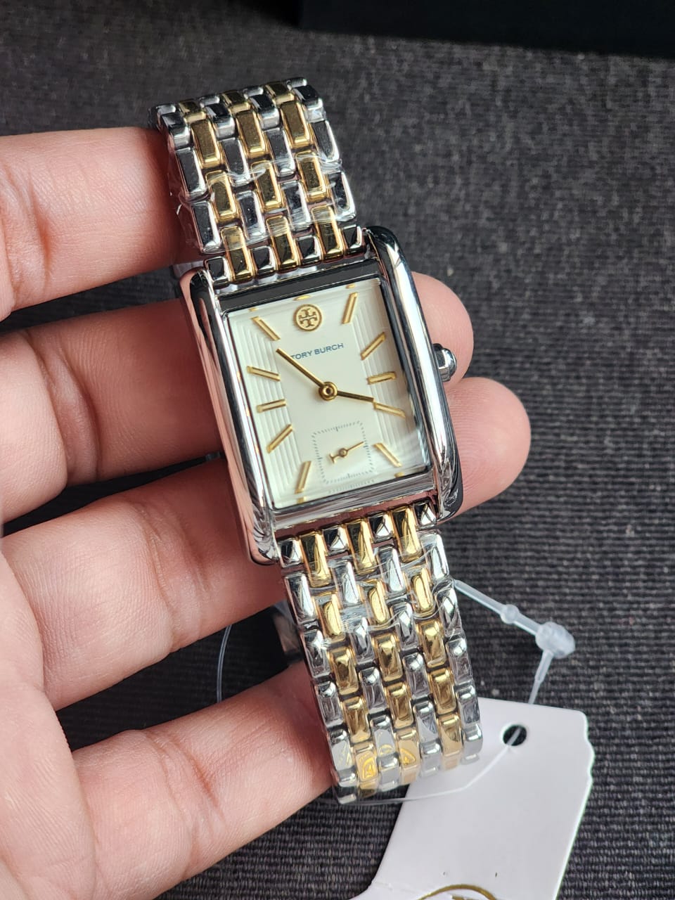 Tory Burch TBW1070 Women's Eleanor Stainless Steel Bracelet Watch