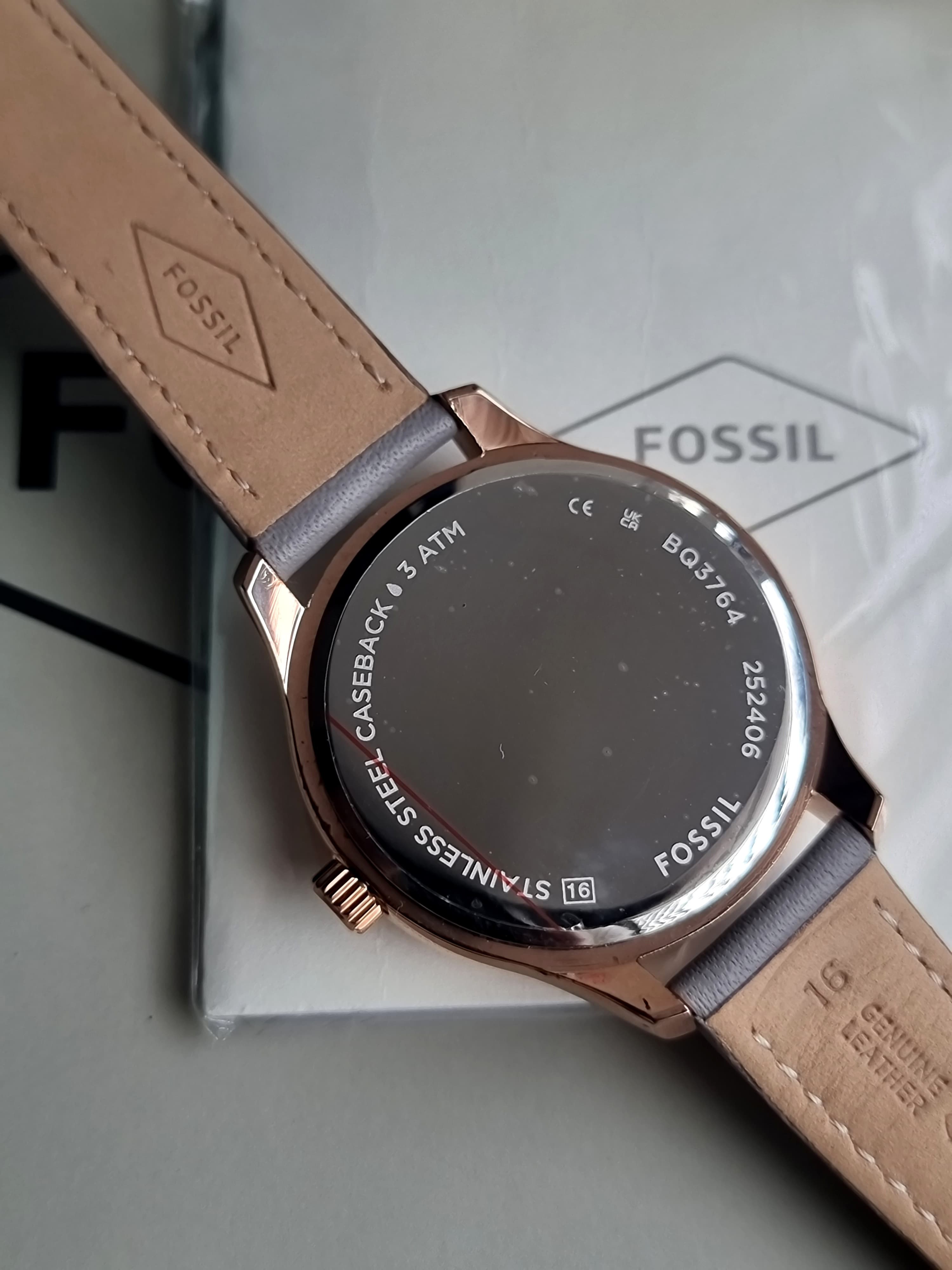 Fossil Analog Grey Dial Women's Watch-BQ3764