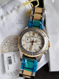 Versace Greca Action Two-tone Stainless Steel Silver Dial Chronograph Quartz Watch for Gents - VE3J00522