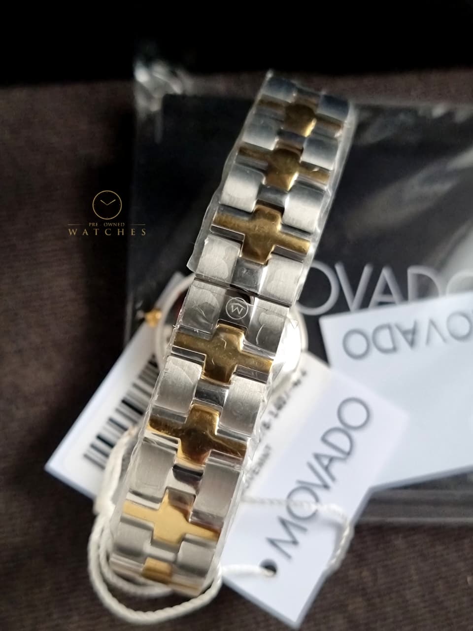 MOVADO Juro Quartz Black Dial Ladies Watch 0607445