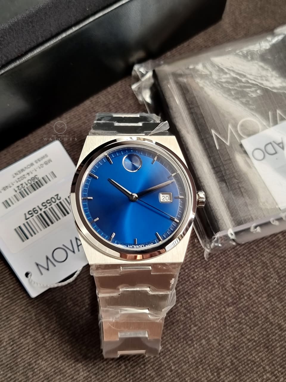 Movado 
BOLD Quest Quartz Blue Dial Men's Watch
3601221