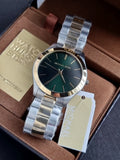 Michael Kors Runway Men Quartz Black Dial Analog Stainless Steel Watch MK9149