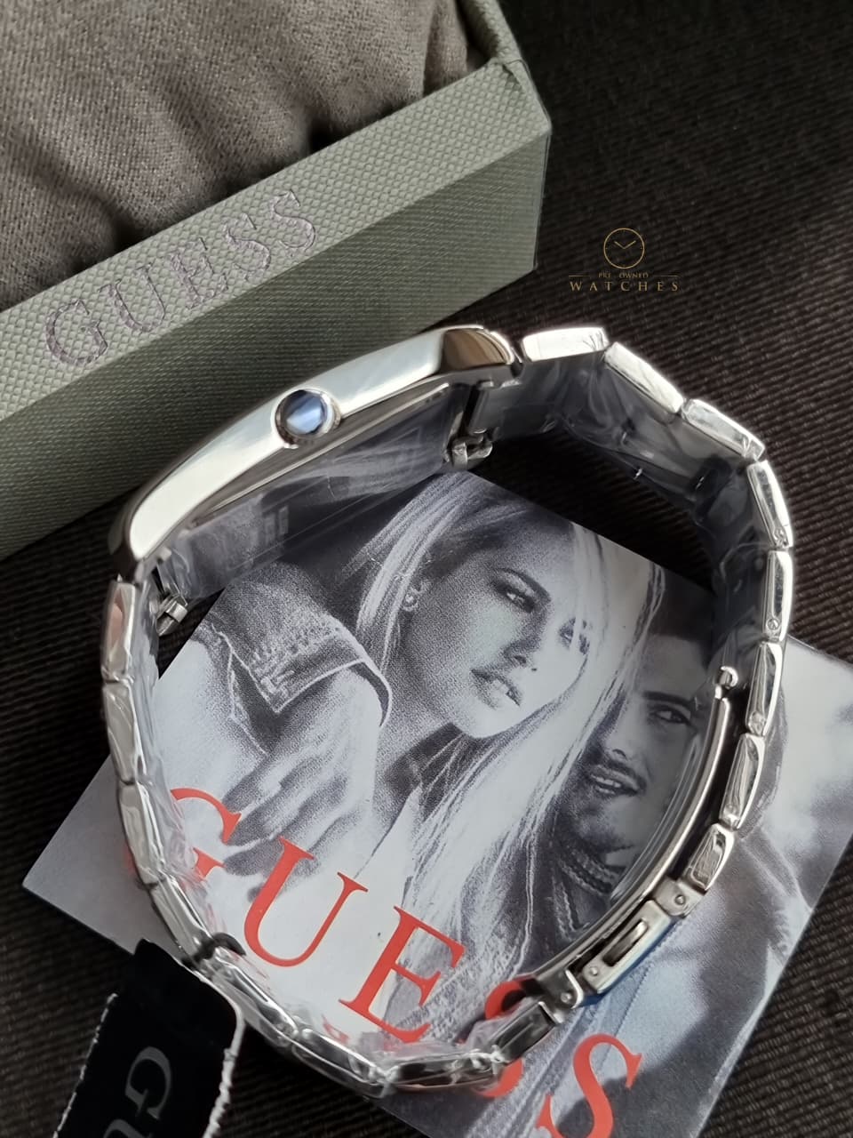 Guess Mens 34mm Quartz Watch – GW0896G3