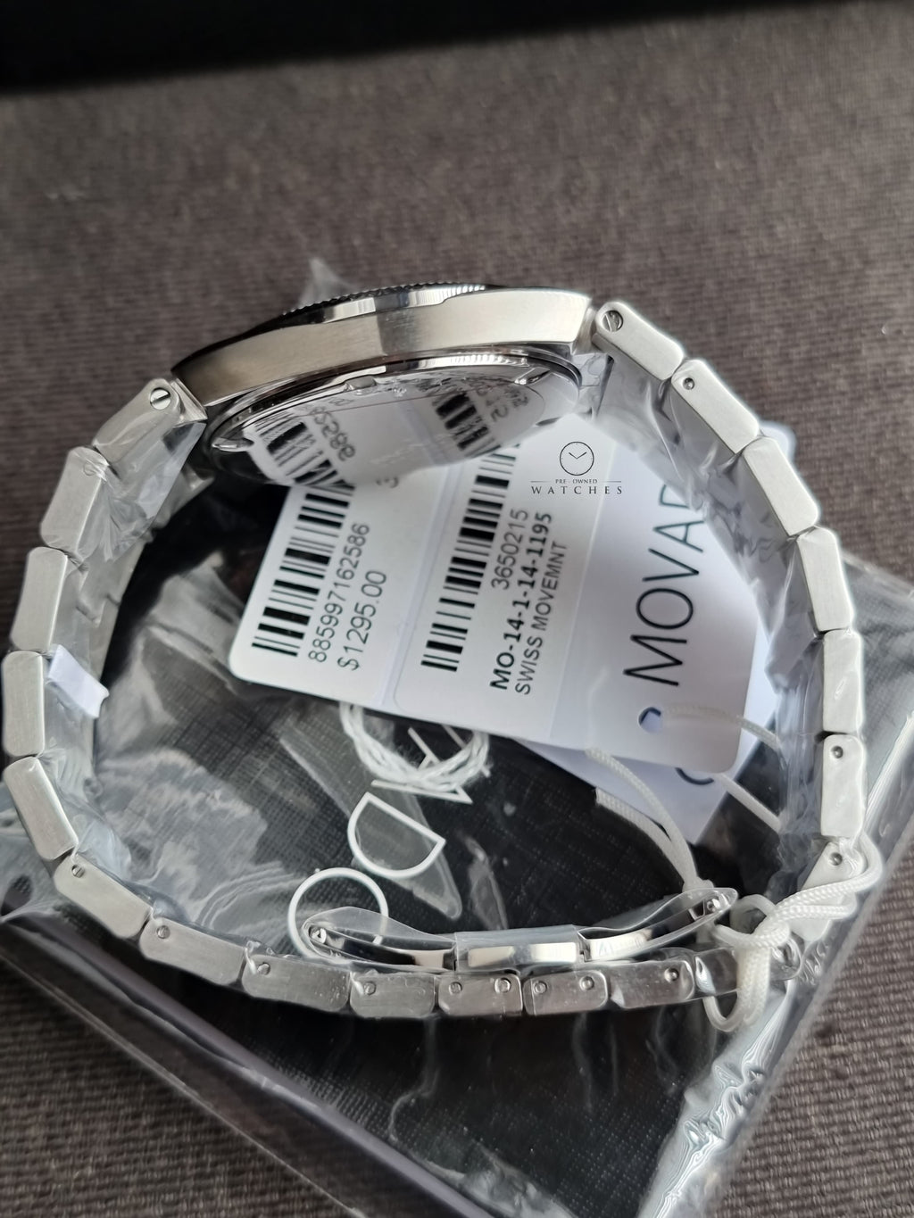 Movado Heritage Series 3650215 Ondoplan 36mm Men's Watch