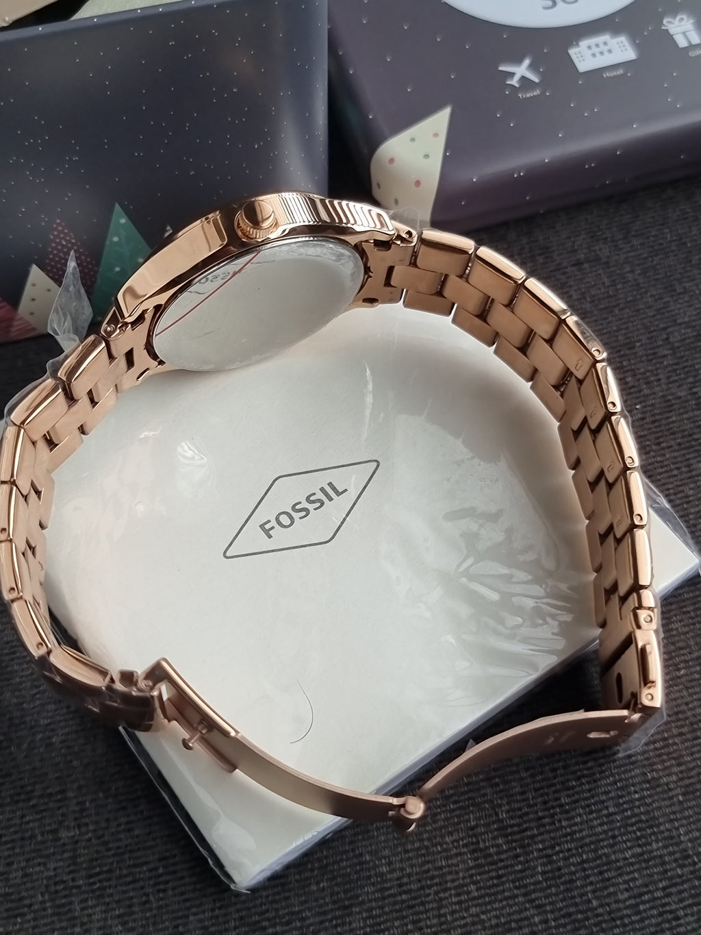 Fossil Modern Sophisticate Multifunction Rose Gold-Tone36mm Stainless Steel Watch - BQ1561